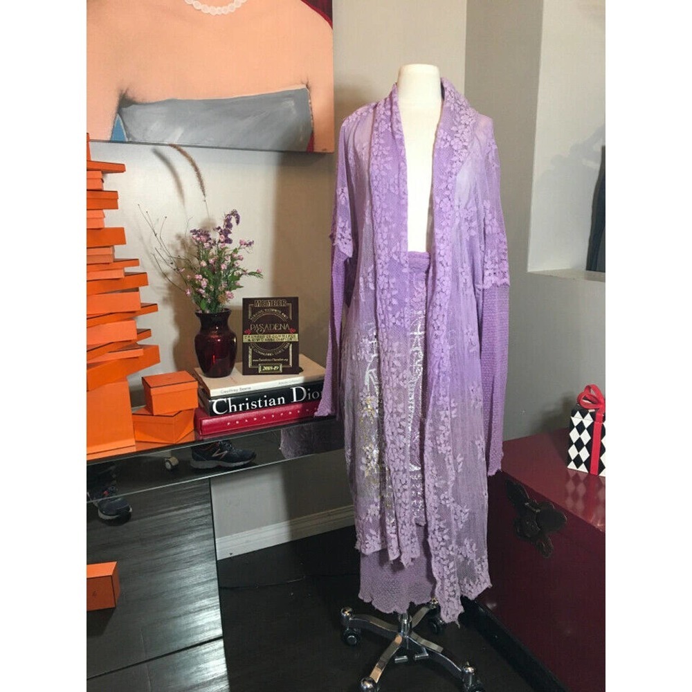 The People of the Labyrinths Lavender Sweater Set